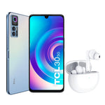 TCL 30 5G (Dual Sim, 128GB/4GB, 6.7“, Bonus MOVEAUDIO S600) - Dreamy Blue