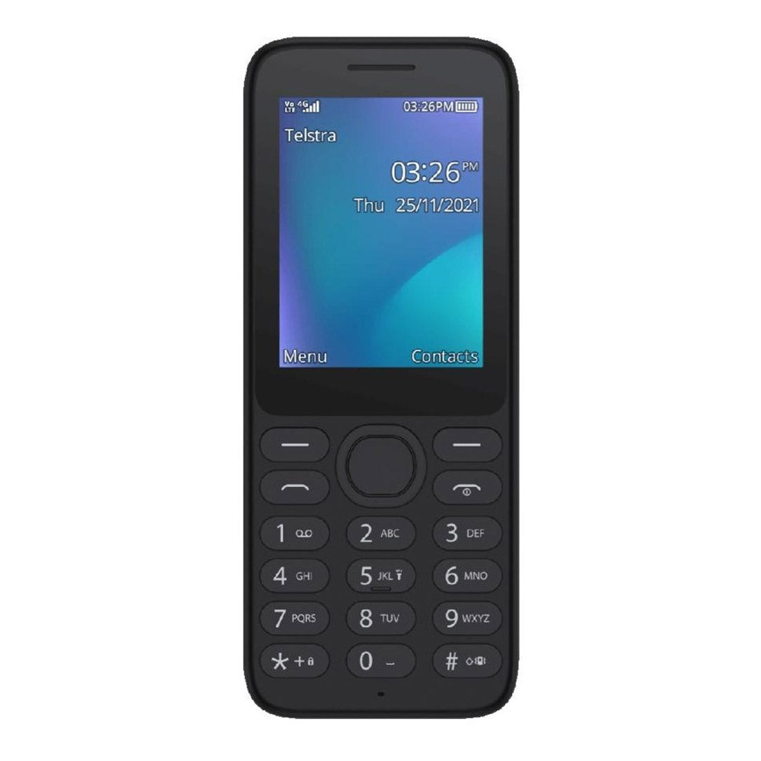 Telstra Alcatel Lite 3 4G Keypad (128MB/64MB- 2.4"- Locked to Tel) - Black
