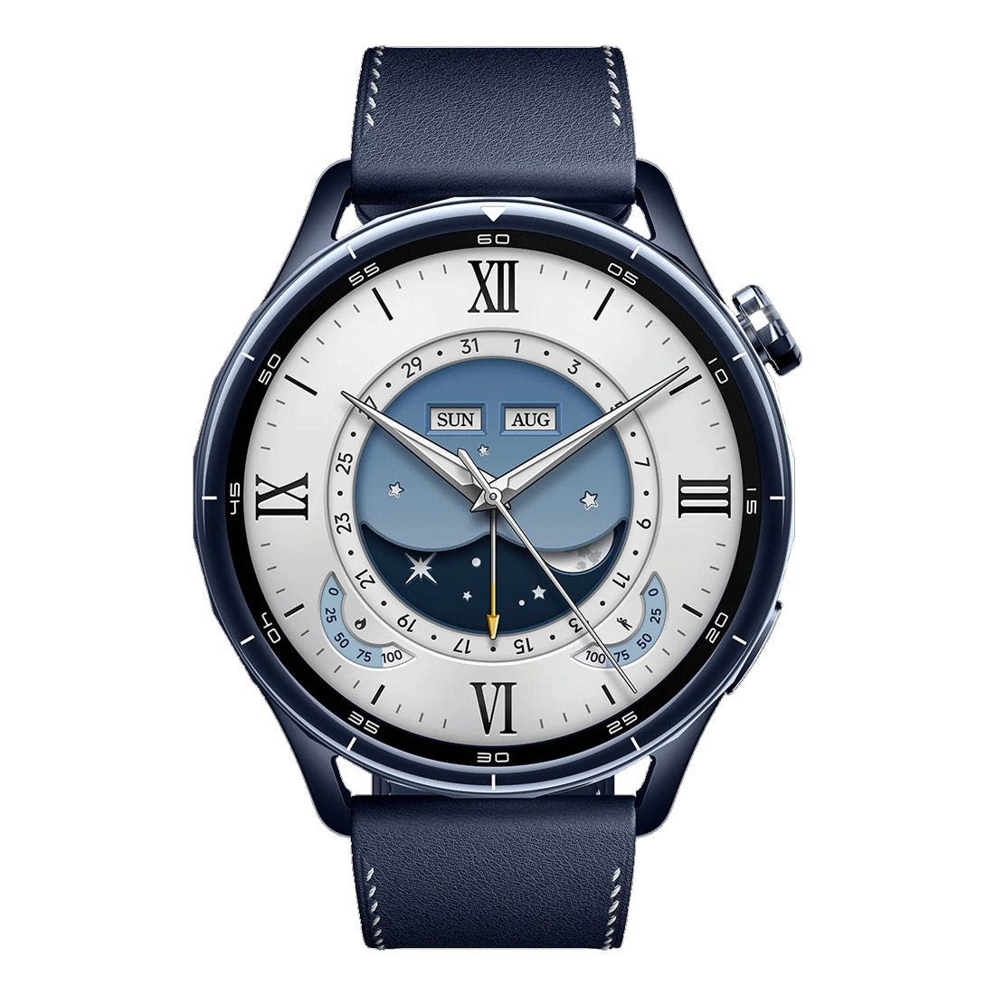 Xiaomi Watch S5 46mm w/ Ceramic Blue Genuine Leather Strap (1.48" AMOLED, AU Version)