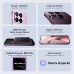 Xiaomi 17T 5G (Dual Sim, 256GB/12GB, Leica Cam, 6500mAh, AU Version) - Purple