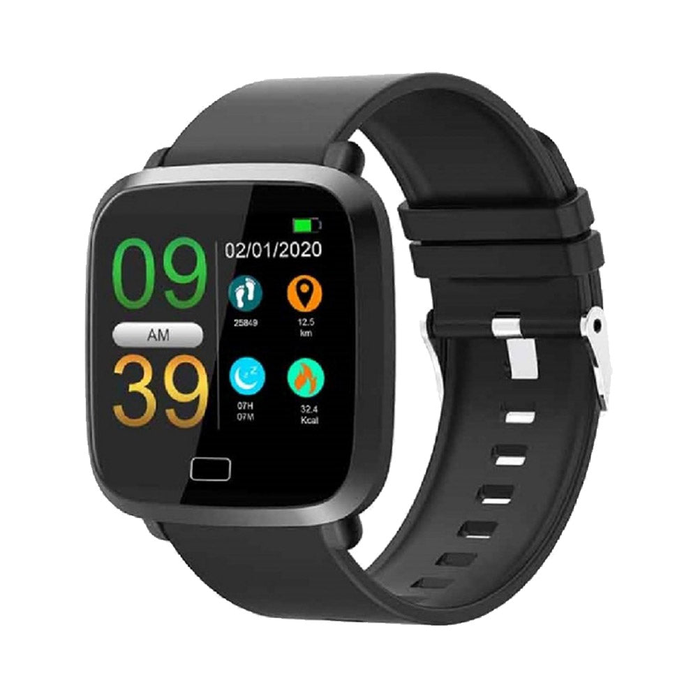 Optus Y8 Fitness & Health Smart Watch - Black