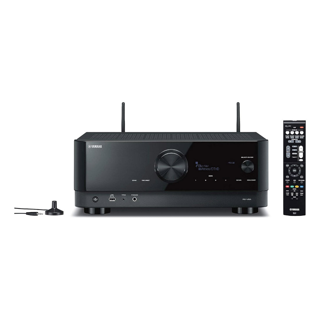 Yamaha RX-V6A 7.2-Channel AV Receiver w/Wi-Fi, Bluetooth Musiccast - Black