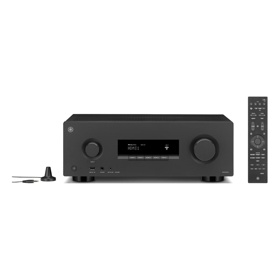 Yamaha RX300A 5.2-Channel Home Theater AV Receiver - Back