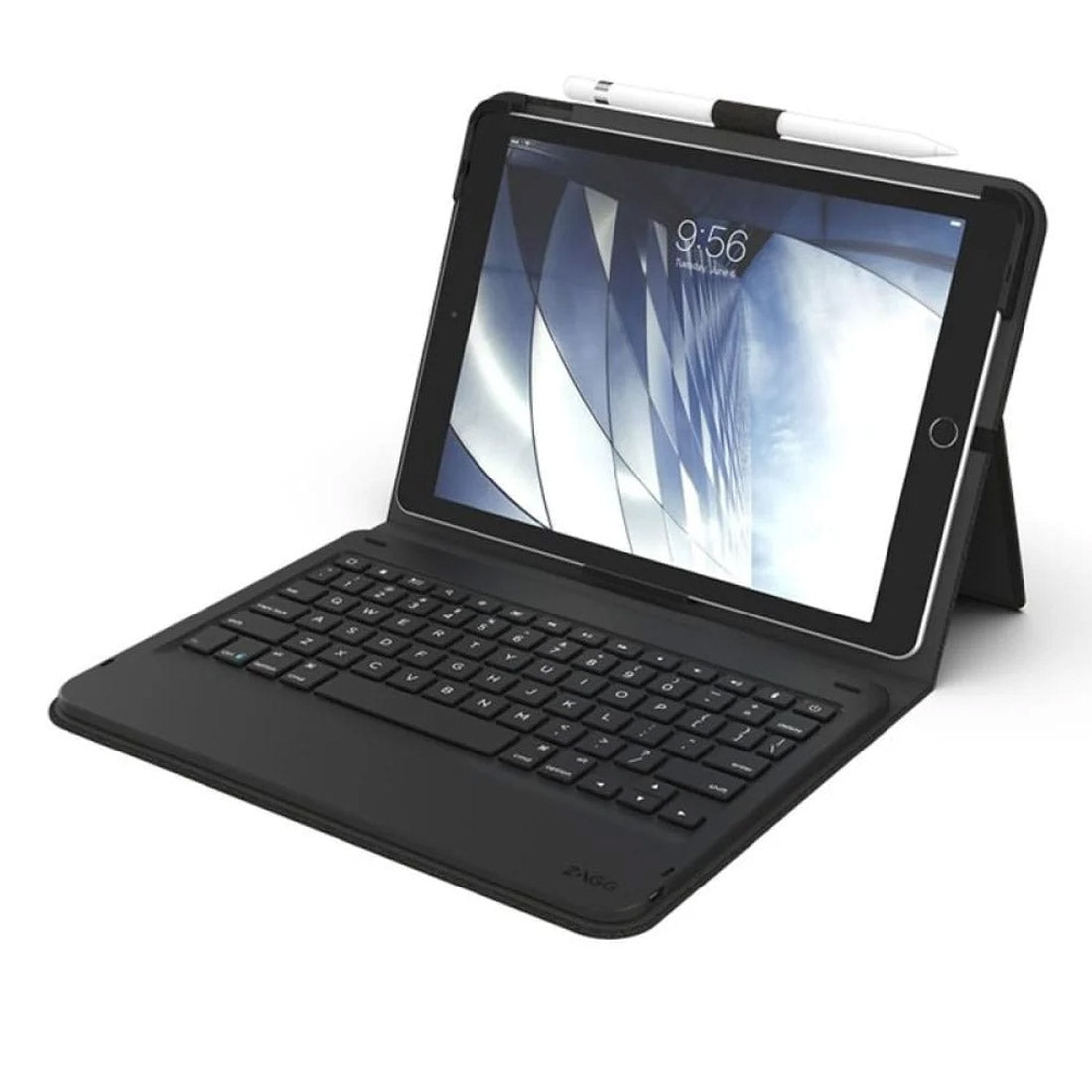 Zagg Messenger Folio Tablet Keyboard for Apple iPad 10.2- Air3 - Charcoal