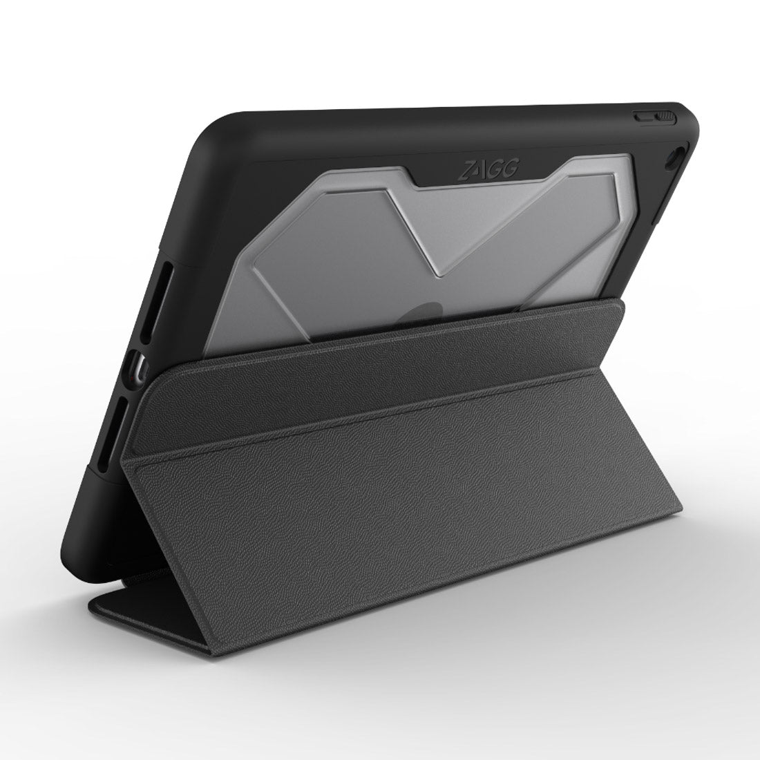 Zagg Rugged Messenger Case for iPad 10.2" (9th/8th/7th Gen) - Charcoal
