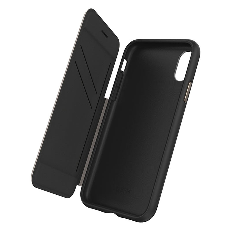 EFM Monaco Leather D3O Wallet Case For  iPhone X/Xs (5.8")