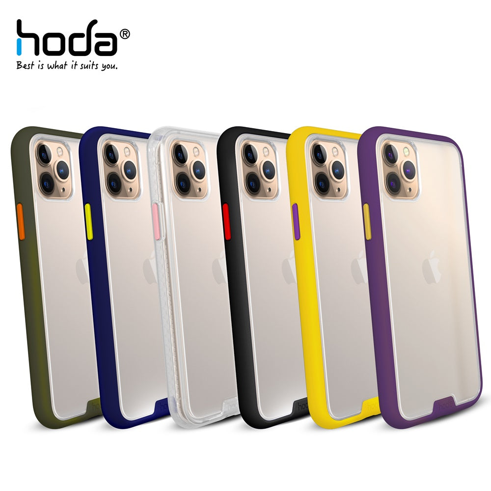 HODA ROUGH MILITARY STANDARD PROTECTION CASE FOR APPLE iPhone 11 Series BLACK