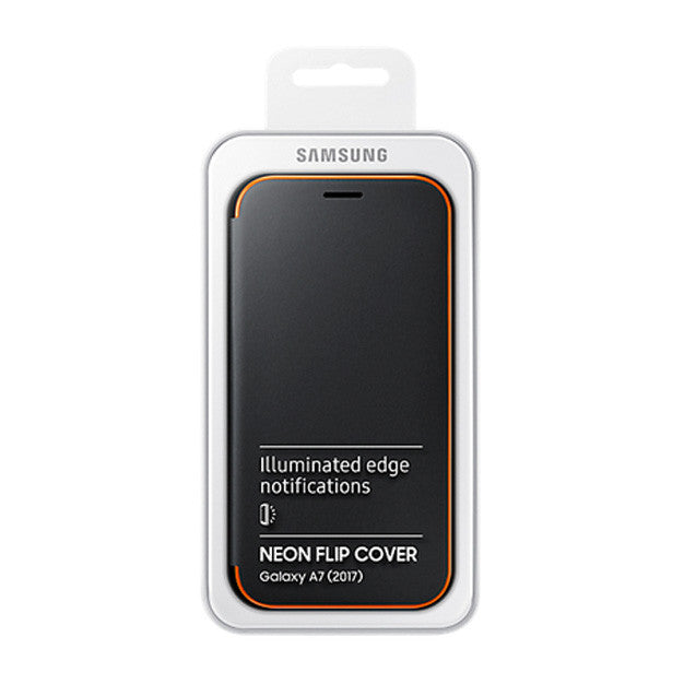 Samsung Galaxy A7 2017 Neon Flip Cover EF-FA720PBEGWW