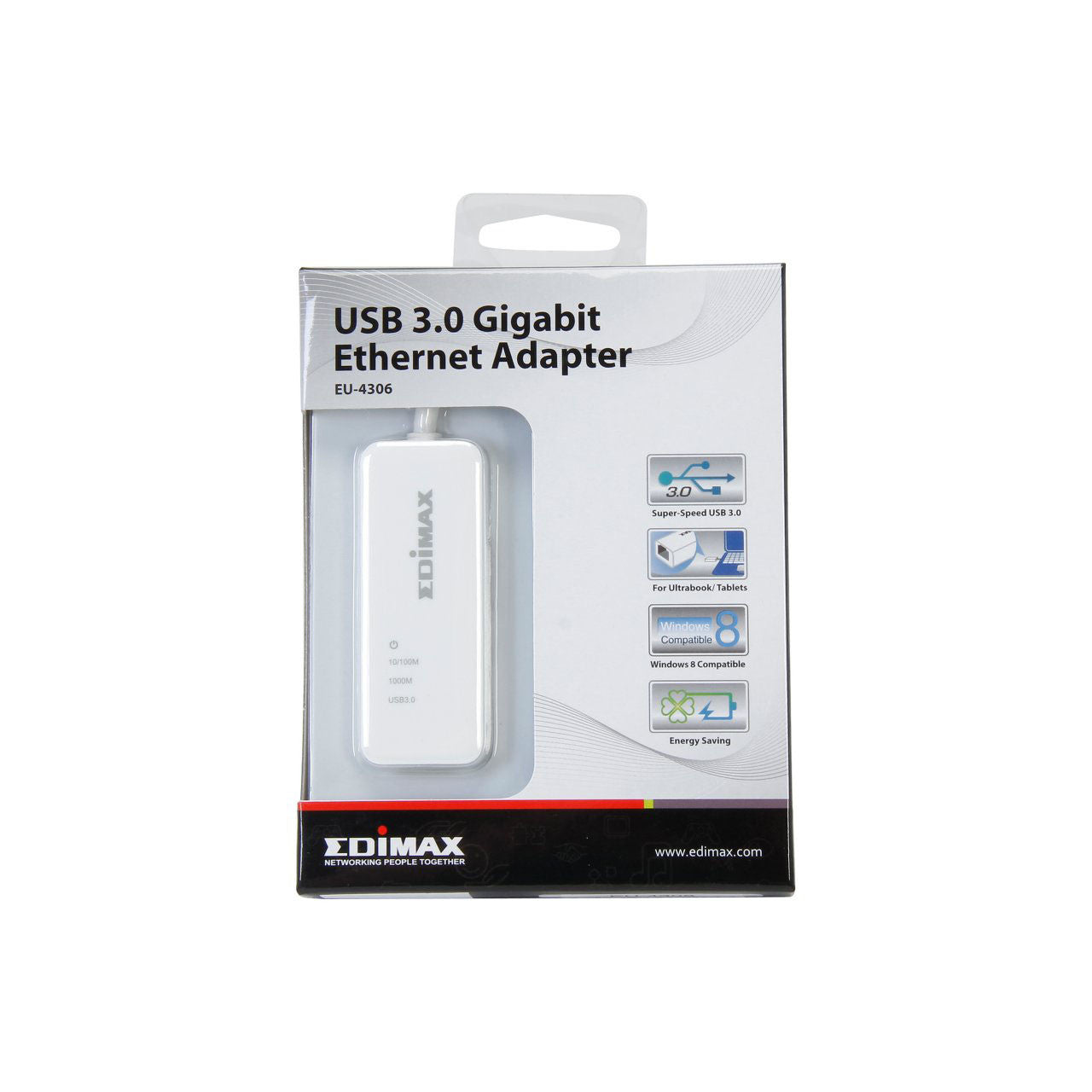 Edimax EU-4306 USB 3.0 Gigabit Ethernet Adapter