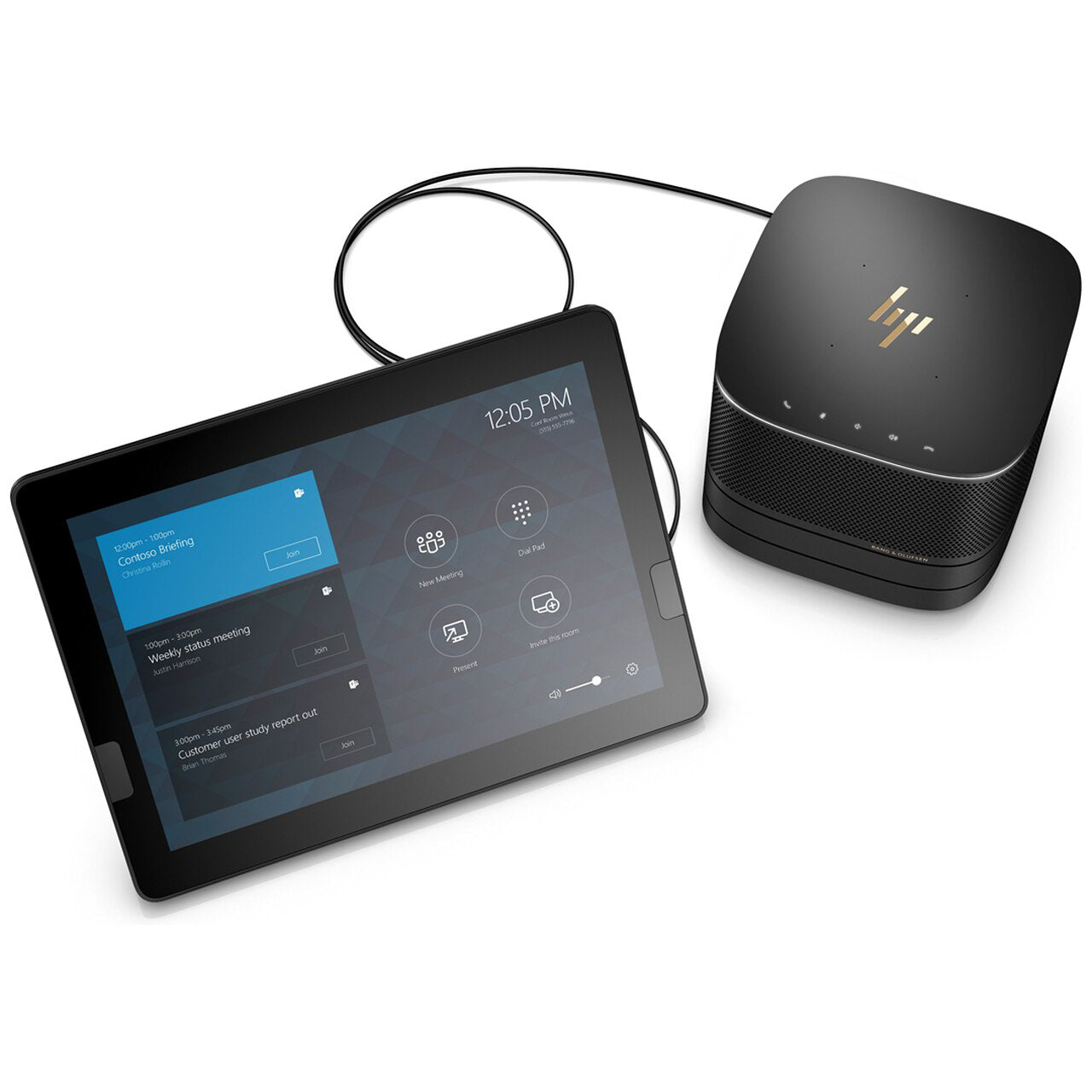 HP Elite Slice G2 4ZE38AW Metting Room touchscreen Desktop PC for Zoom / Microsoft Teams Rooms