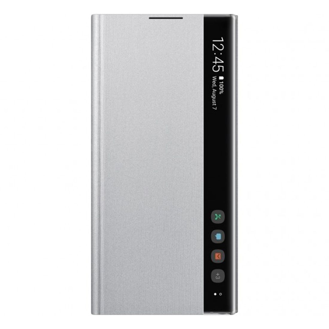 Original Samsung Note 10 / Note 10 5G  Clear View Cover - Silver AU STOCK