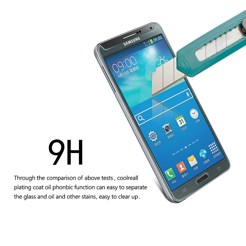 CoolReall™ For Samsung Galaxy Note 3 N9000 5.7 INCH Tempered Glass Screen Protec - :) Phoneinc