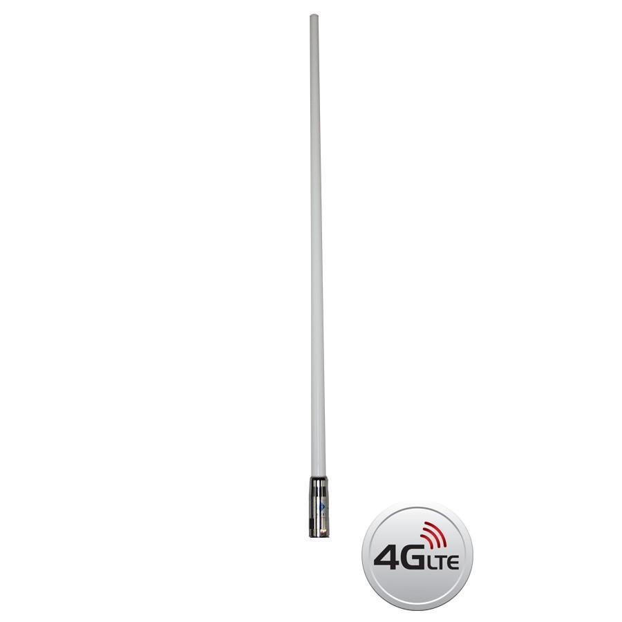 RFI CDQ-7195 WHIP Q-Fit Replacement Whip 3G+4G+4GX Antenna - B/W