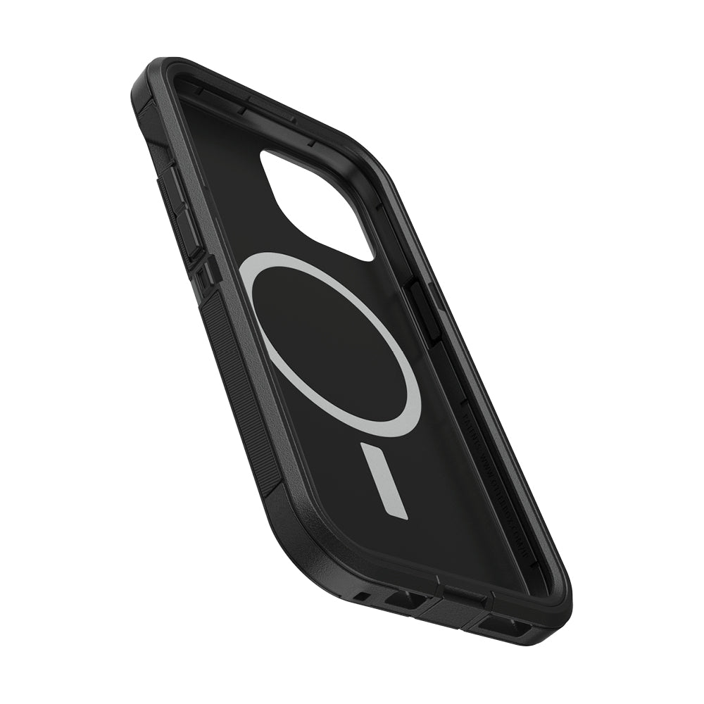Otterbox Defender XT Magsafe Case For iPhone 15/14/13 - Black-Black