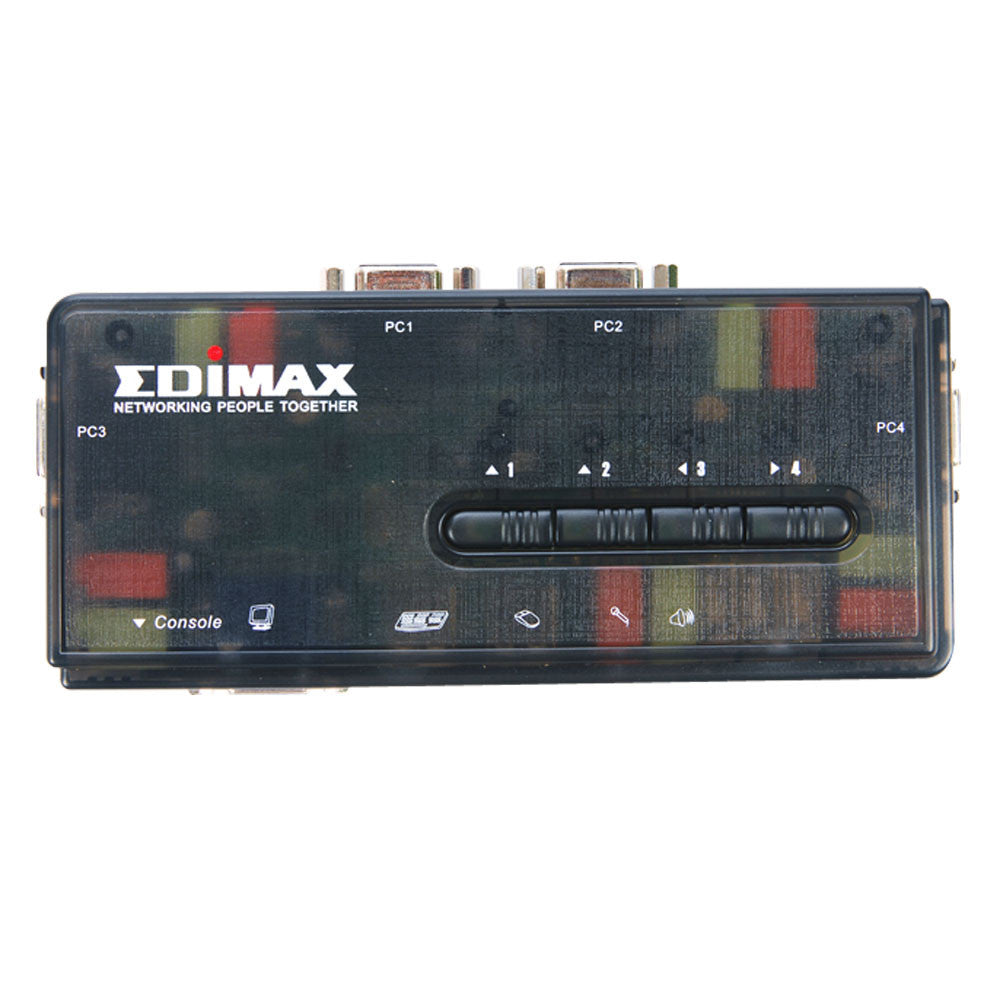Edimax EK-UAK4 350MHz High Bandwidth 4 Ports USB KVM Switch