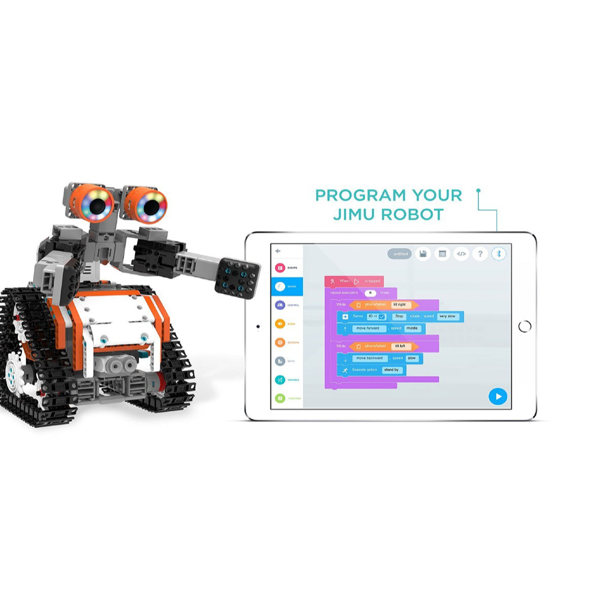 UBTECH JIMU TrackBots STEM Programming Education Robot Kit