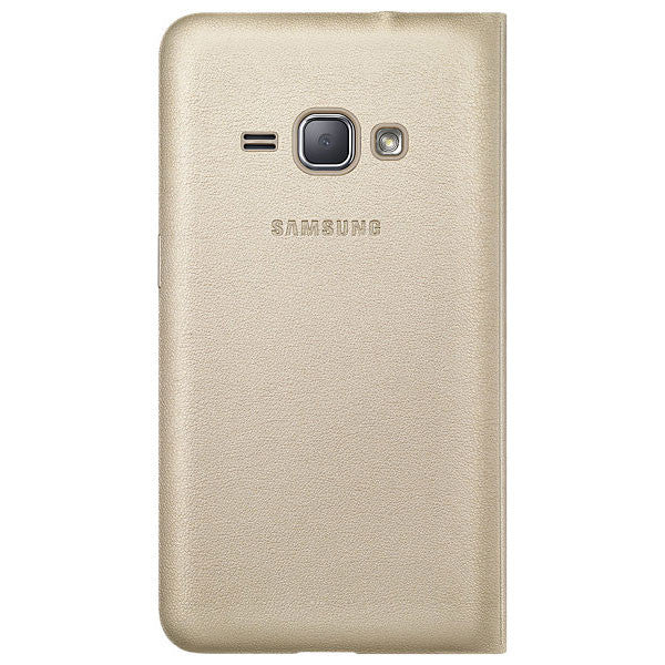 Original Samsung Galaxy J1 2016 Flip Wallet Case with Card Slot AU Stock