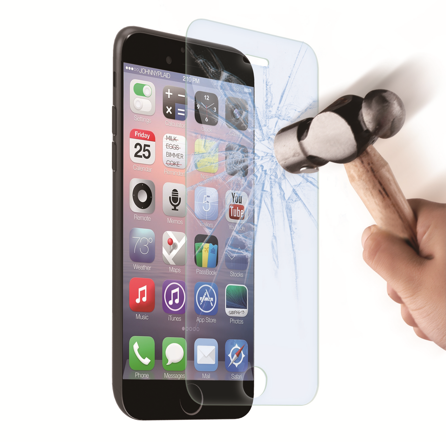 Muvit™ iPhone 6 Plus / 6s Plus 5.5" Tempered Glass Screen Protector (0.33mm)