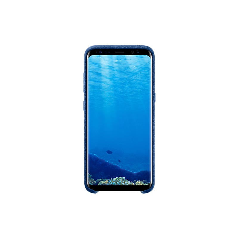 Samsung Galaxy S8  (5.8") Alcantara Back Cover- mint