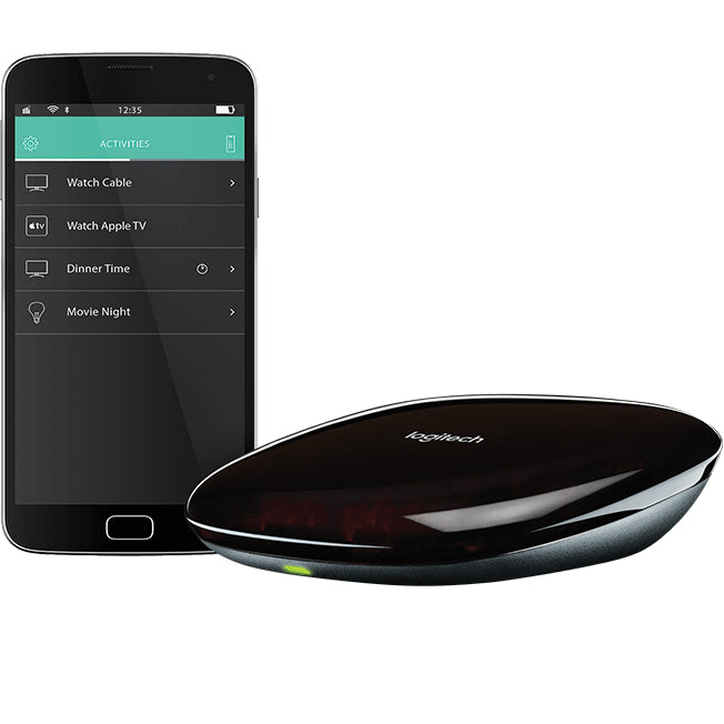 Logitech Harmony Smart Hub Universal remote controller Control your home from your phone