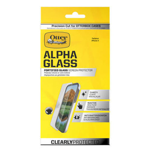 Otterbox Alpha Glass  for iPhone X / Xs (5.8"), Xs Max(6.5") and XR(6.1")