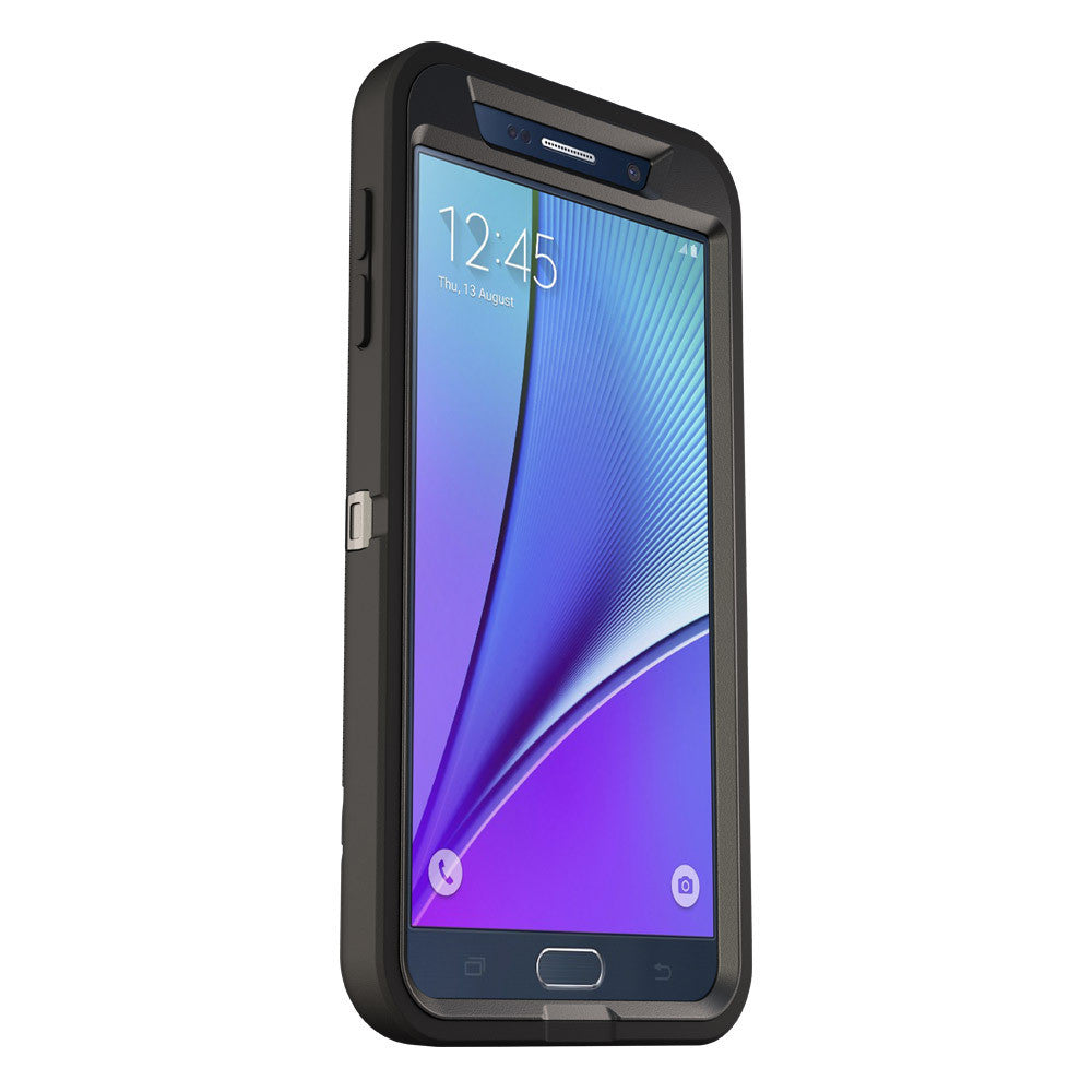 Defender Style Case for Samsung Galaxy Note 5 - Black