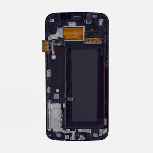 Samsung Galaxy S6 Edge SM-G925I LCD and Touch Screen Assembly with Frame [Blue]