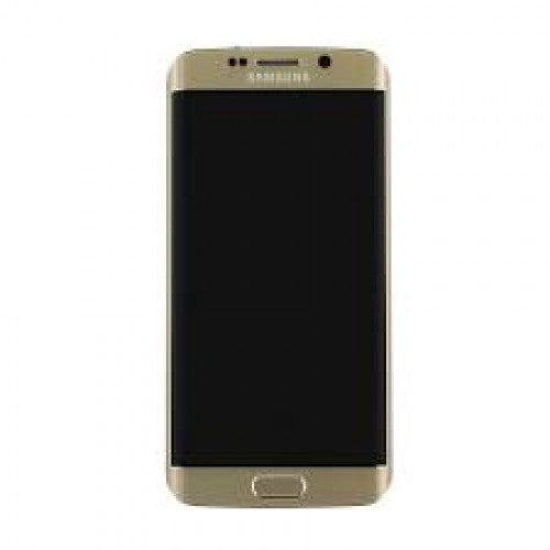 Samsung Galaxy S6 Edge SM-G925I LCD and Touch Screen Assembly with Frame [Gold]