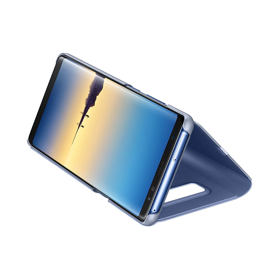 Clear View Standing Cover case for Samsung Galaxy Note 8